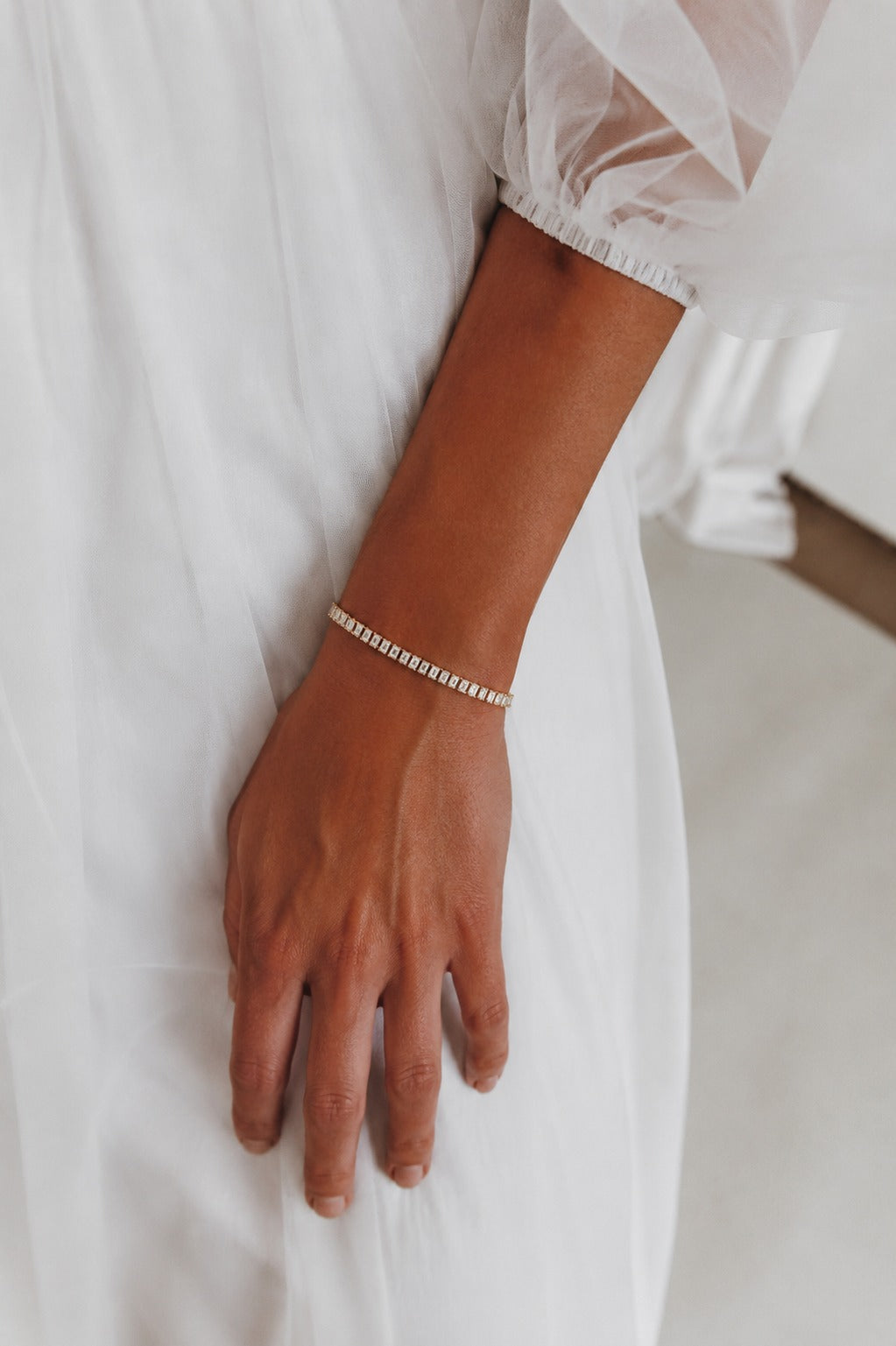 Farida Tennis Bracelet